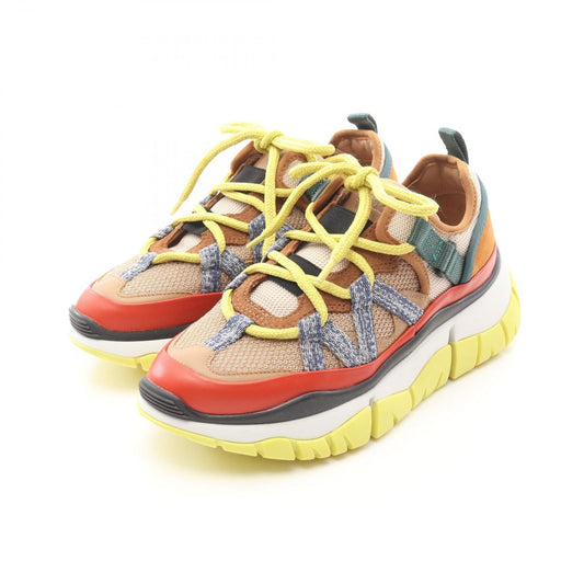Chloe Blake Sneakers - Exquisite Multi-Color Fabric Design