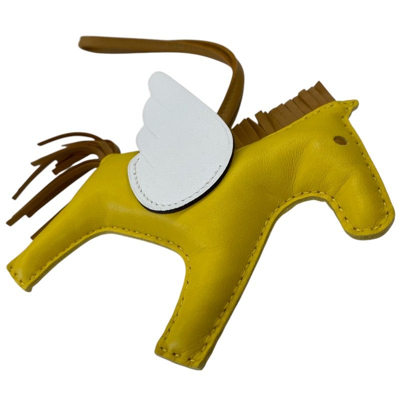 HERMES Rodeo Pegasus MM - Exclusive Yellow, Sesame & White Leather