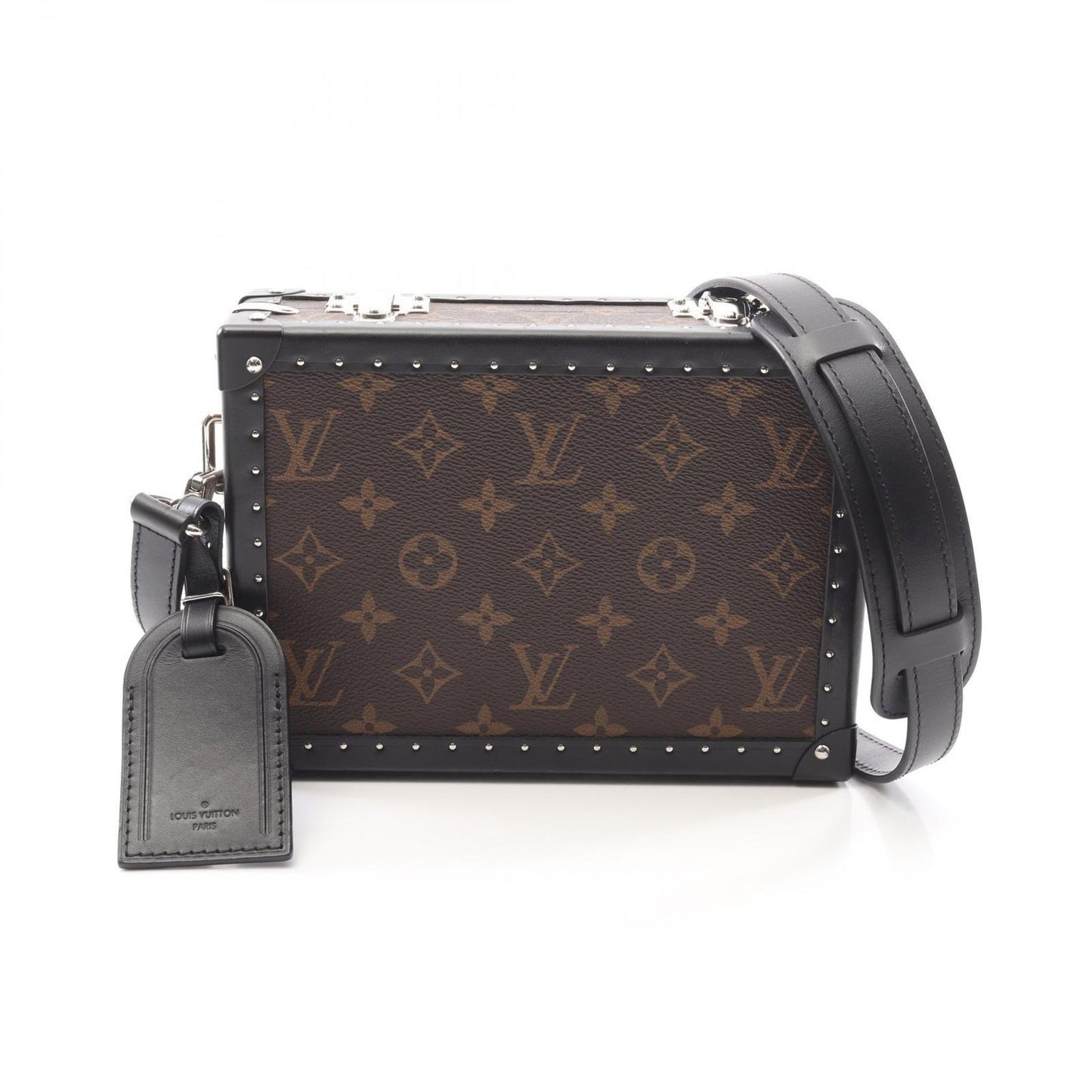 Louis Vuitton Monogram Macassar Clutch Box Shoulder Bag - Exquisite Craftsmanship