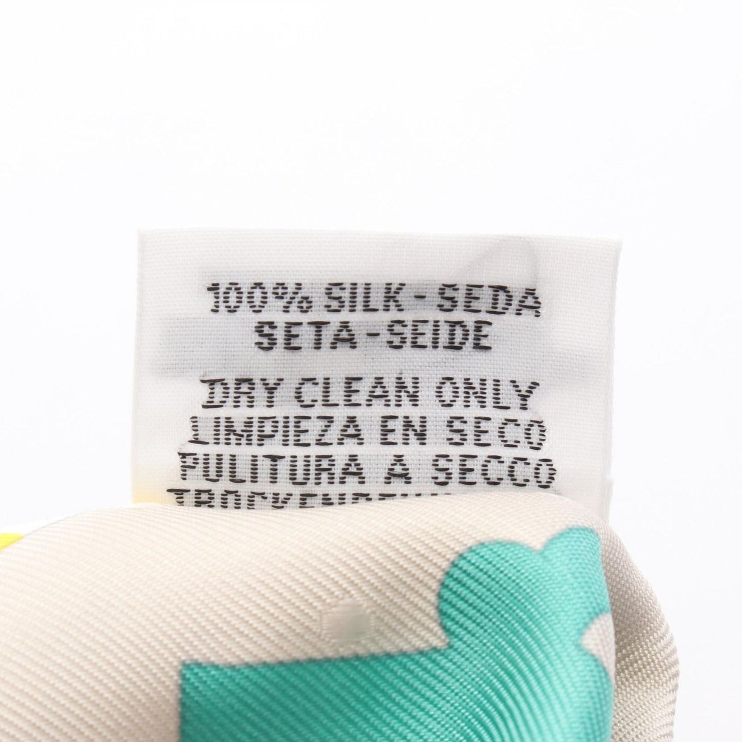 HERMES Bouclerie Moderne Twilly Scarf - Unused Luxury Silk