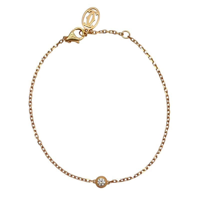 Cartier Love Bracelet in 18K Pink Gold with Diamonds