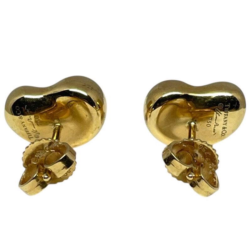 Tiffany & Co. 750YG Bean Earrings - Exquisite Luxury