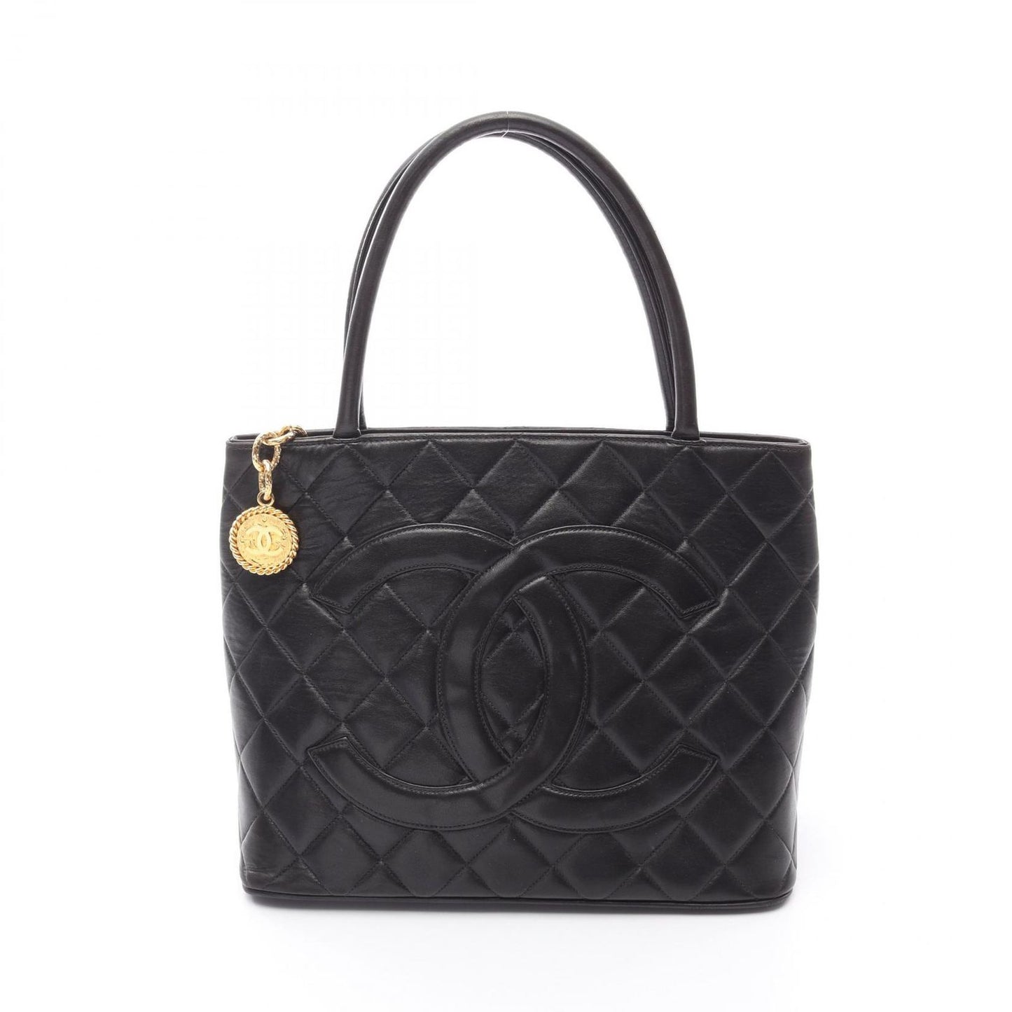 CHANEL Reissue Tote Bag A01804 in Black Lambskin