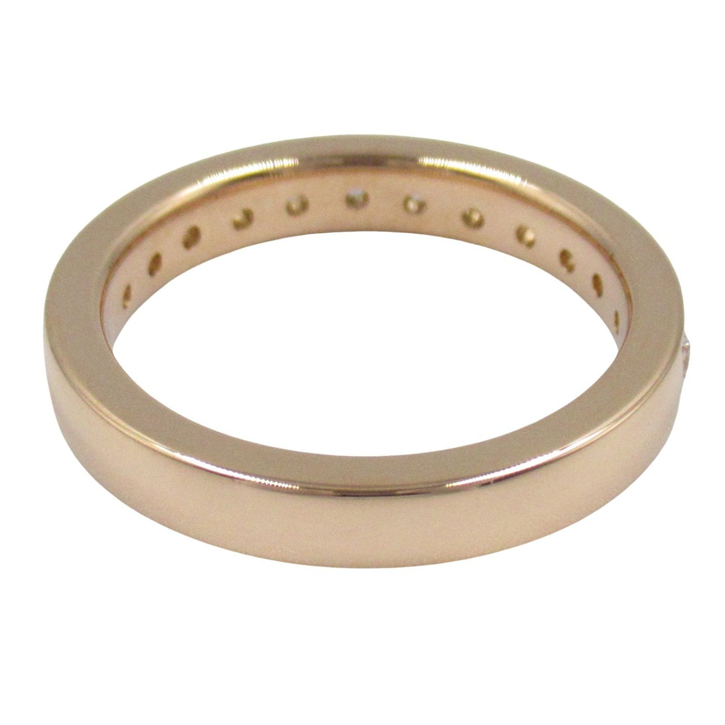 Exquisite K18PG Diamond Ring - 0.52ct Elegance