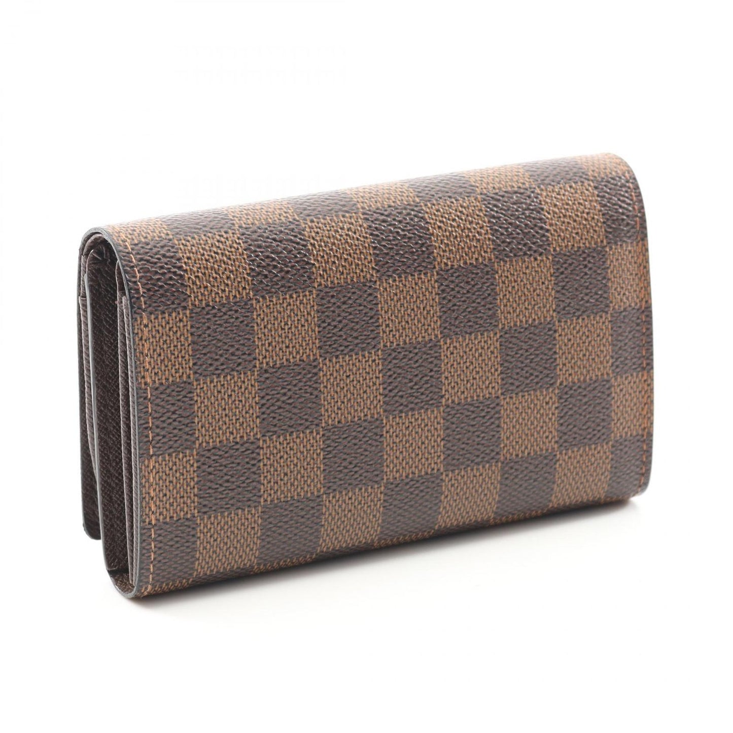 Louis Vuitton Portefeuille Trésor Wallet in Damier Ébène