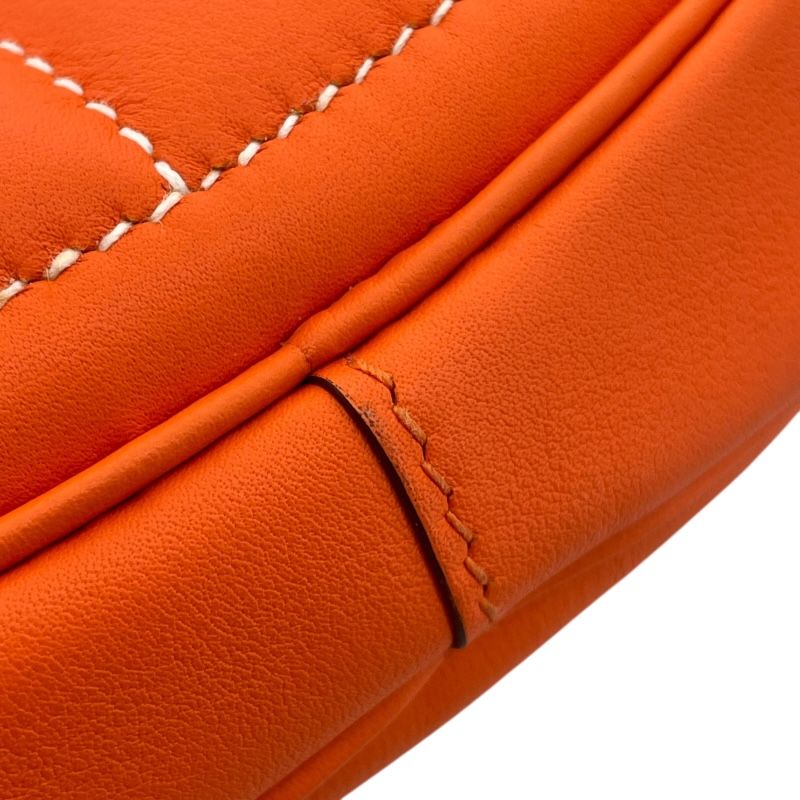 HERMES In The Loop Verso B刻 Orange Mini An/ Rose Azalee Shoulder Bag