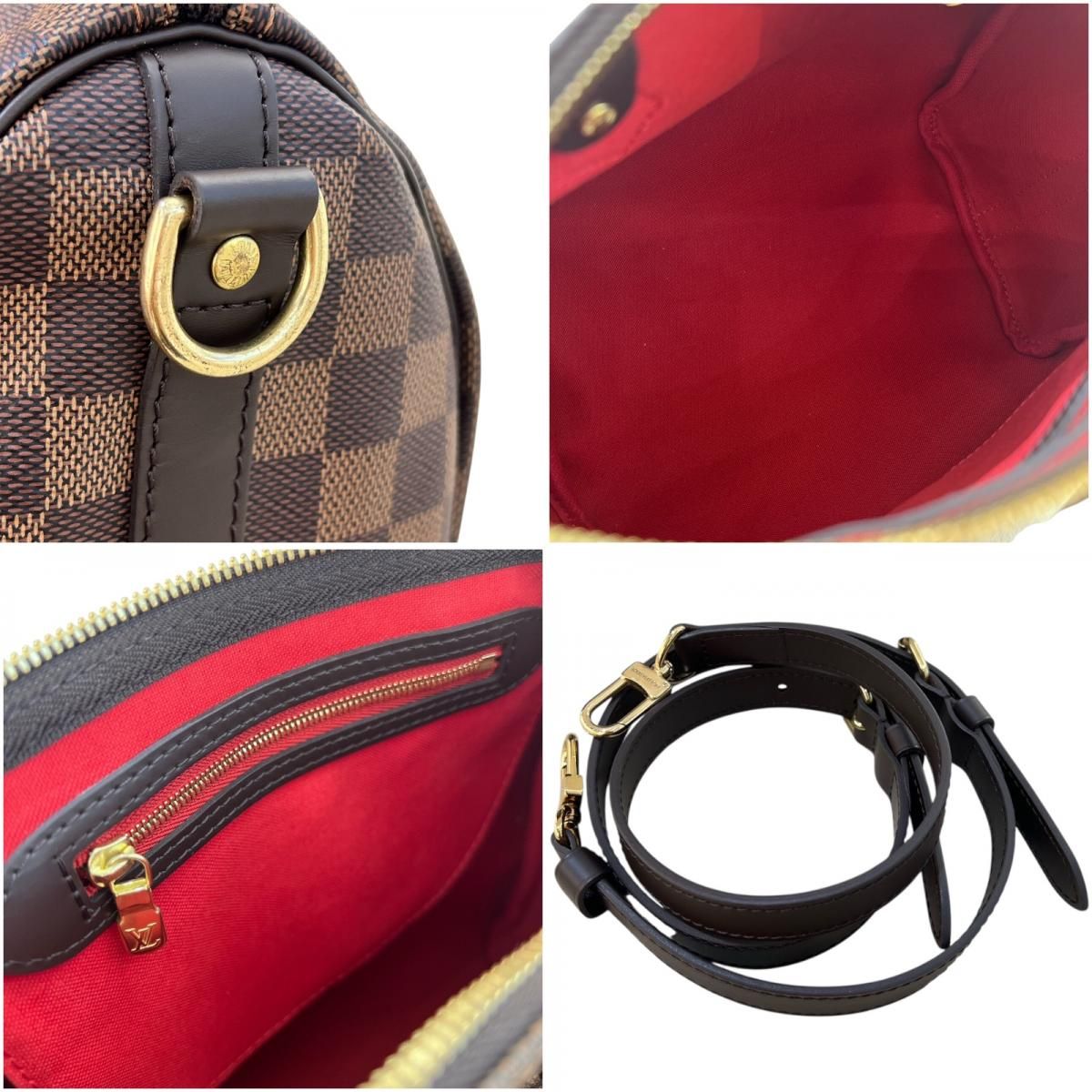 Louis Vuitton Speedy Bandoulière 25 - Iconic Damier Canvas Shoulder Bag