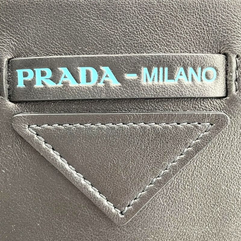 PRADA Concept 2-Way Black Leather Handbag - Timeless Elegance