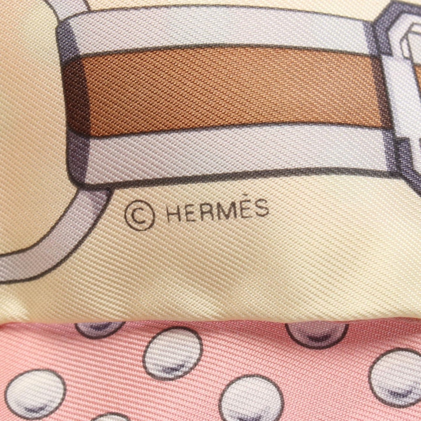 HERMES Grand Tralala Twilly Silk Scarf - Unused Luxury Accessory