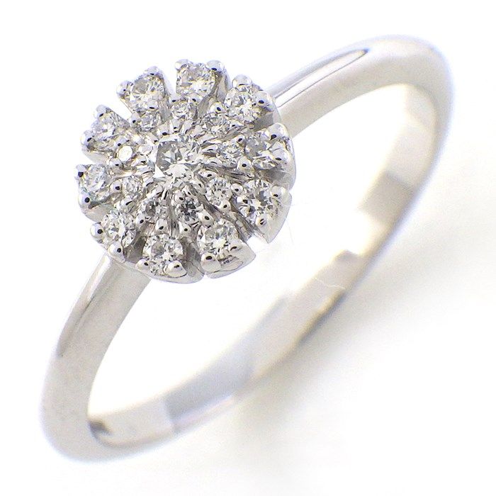 DAMIANI Marguerita Ring in 18K White Gold with Diamonds