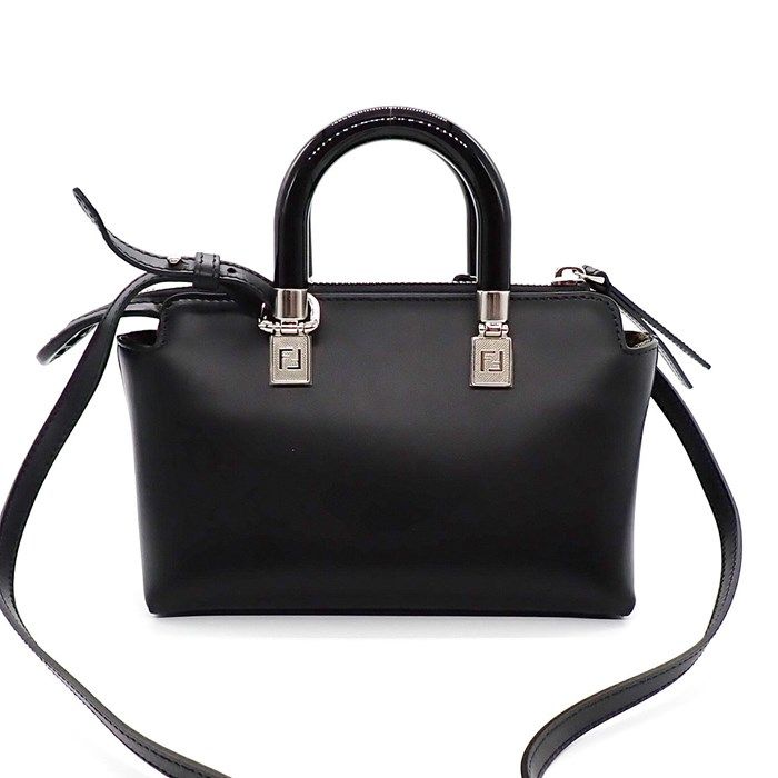 Fendi By The Way Mini Handbag in Black Calf Leather - A Timeless Classic