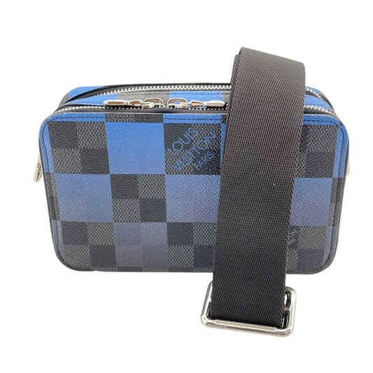 Louis Vuitton Alpha Wearable Wallet N60414 - Blue Damier Graphite
