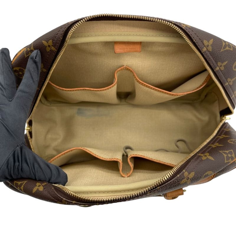 Louis Vuitton Deauville Monogram Canvas Handbag - Brown