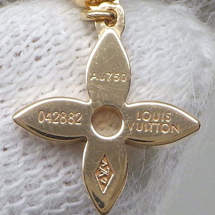 Louis Vuitton Monogram Idylle Star Motif Diamond Earrings