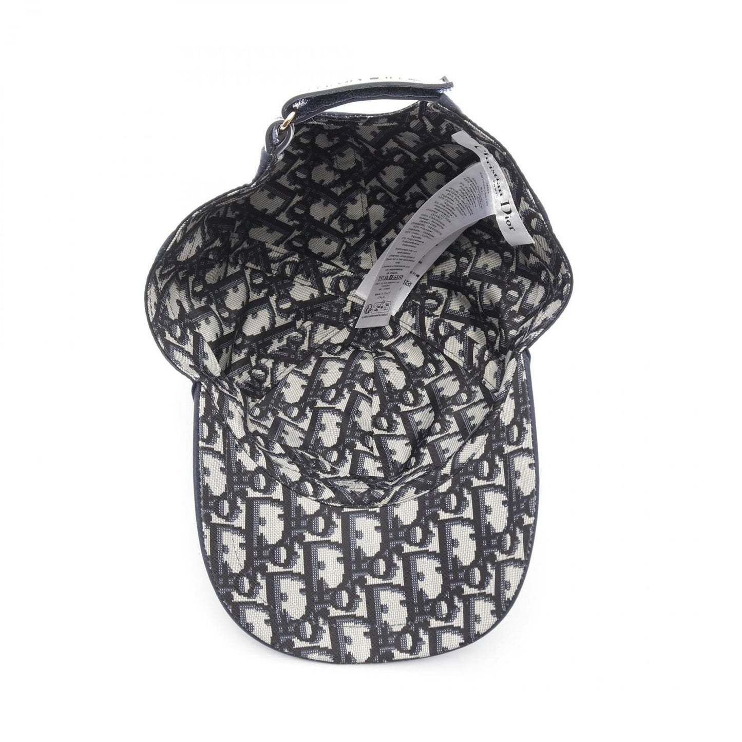 Christian Dior D-PLAYER Oblique Cap - Timeless Elegance