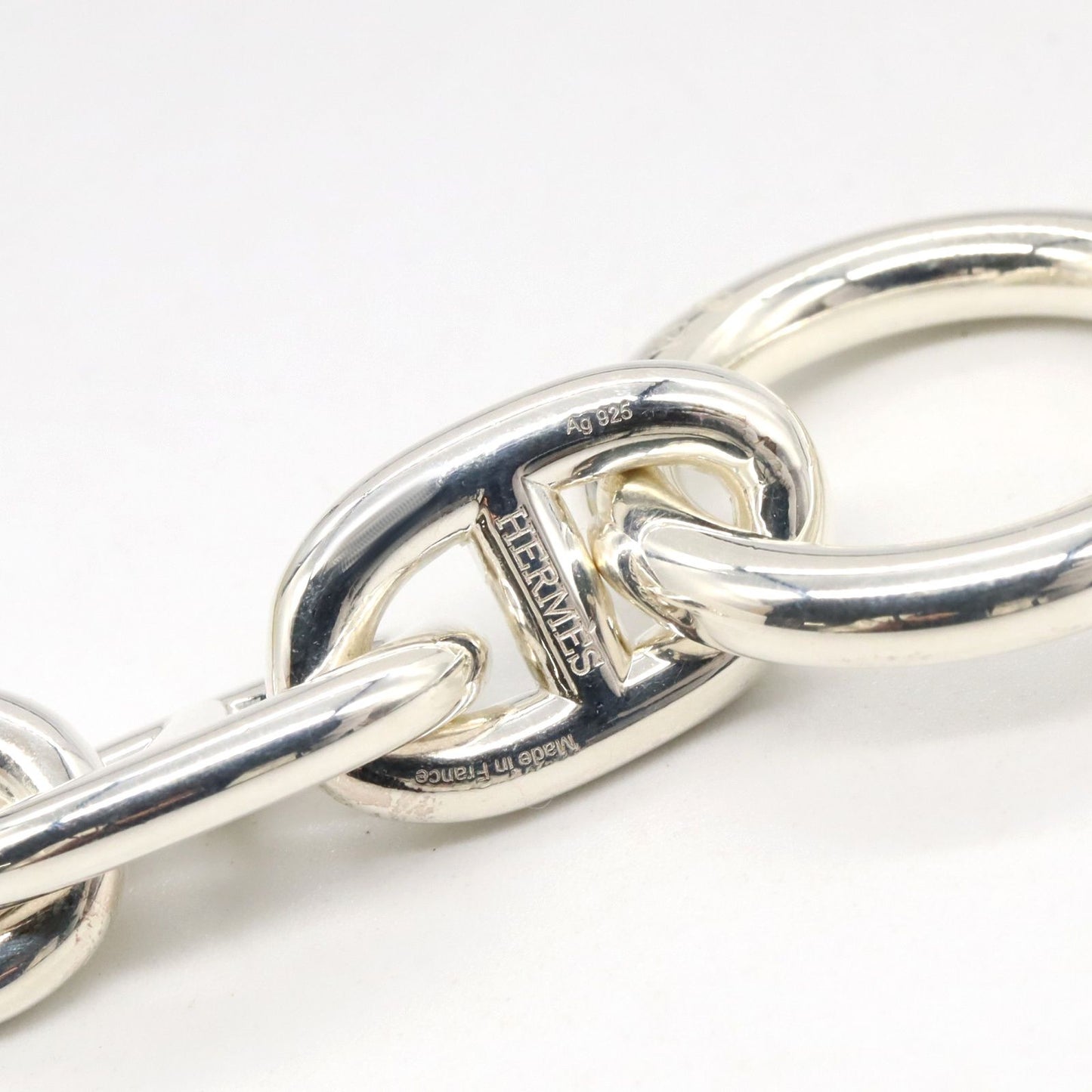 HERMES Chaine d'Ancre MM Bracelet in Silver 925 - Unused Luxury