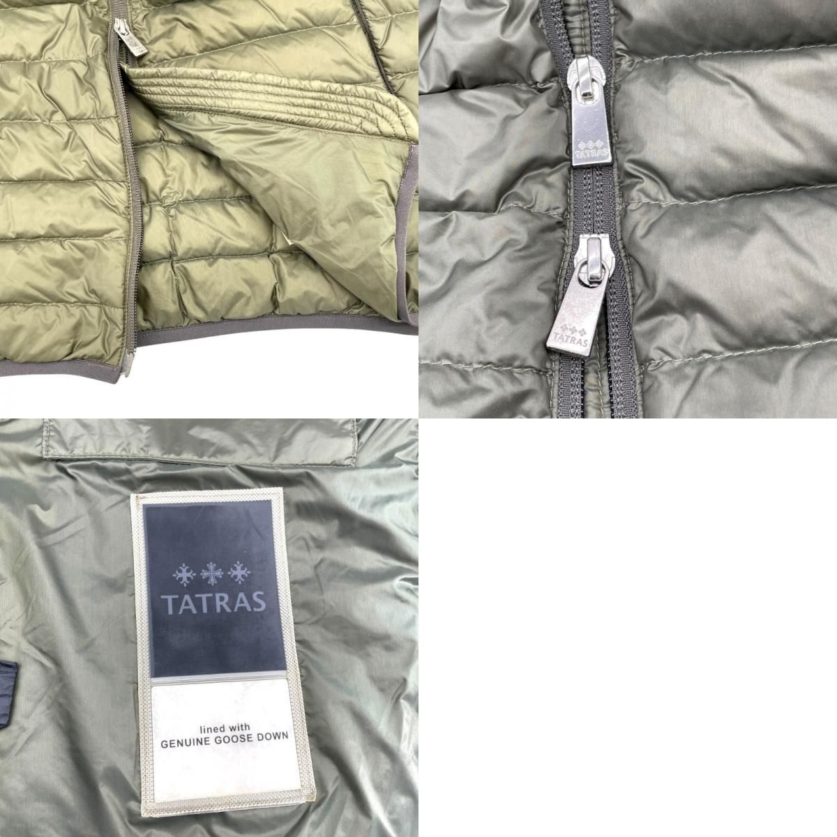 TATRAS CEFALU Lightweight Down Jacket in Green - Men's Luxury Outerwear