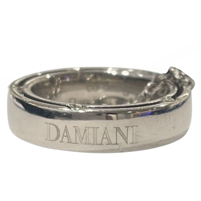 Damiani D-Side 10P Diamond Necklace in 750WG - Exquisite Elegance