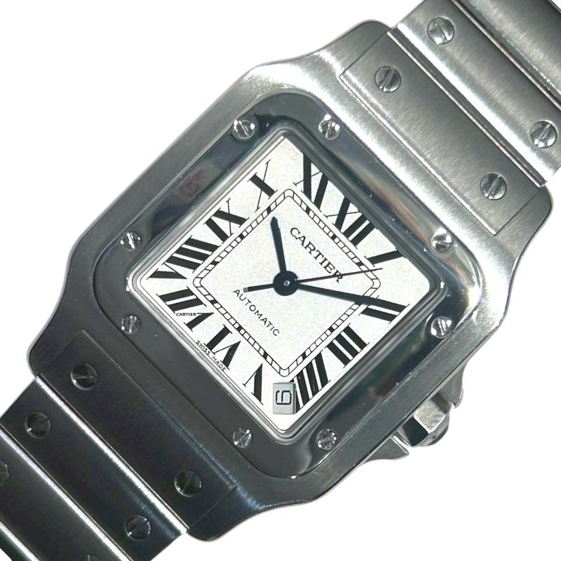 Cartier Santos Galbee XL W20098D6 - Iconic Silver Automatic Watch