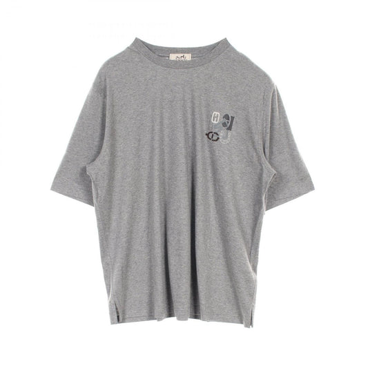 HERMES H Puzzle Cotton T-Shirt - Unworn Luxury in Grey