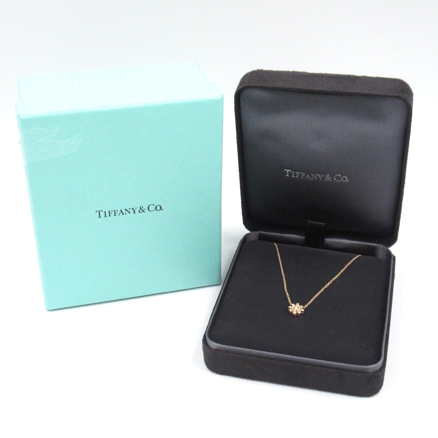 TIFFANY & CO Enchanted Diamond Necklace in 18K Pink Gold