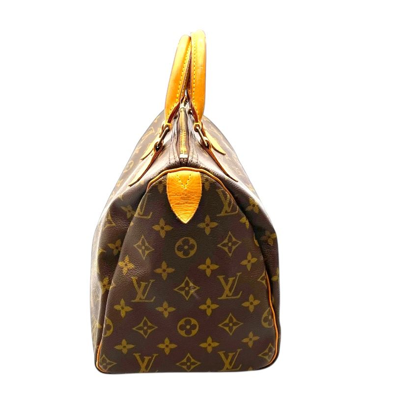 Louis Vuitton Speedy 30 Monogram Canvas Handbag - Brown