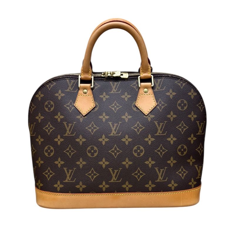 Louis Vuitton Alma Monogram PVC Leather Handbag - Timeless Elegance