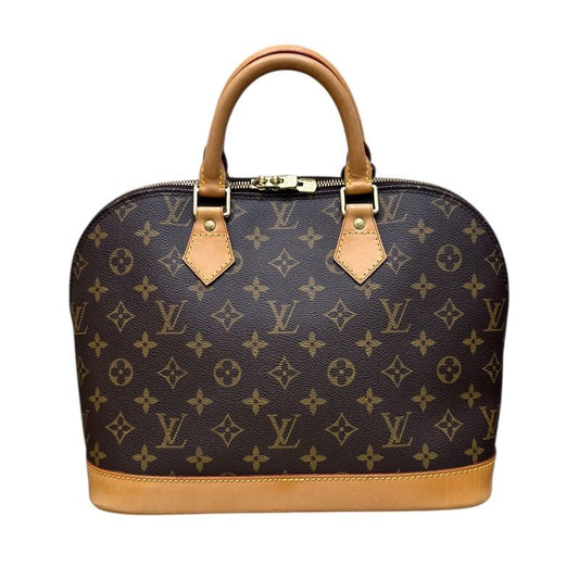 Louis Vuitton Alma Monogram PVC Leather Handbag - Timeless Elegance