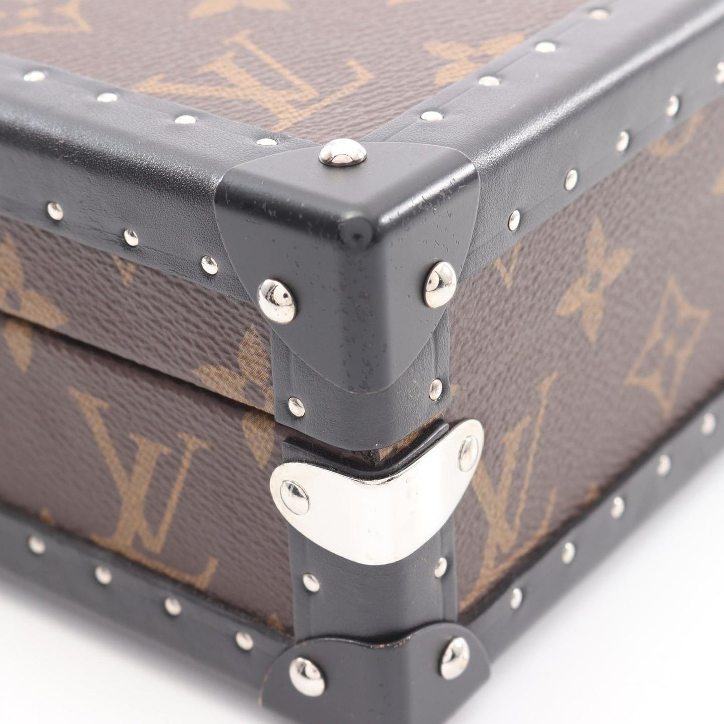 Louis Vuitton Monogram Macassar Clutch Box Shoulder Bag - Exquisite Craftsmanship