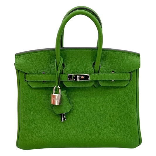 HERMES Birkin 25 Veil Yuka with Silver Hardware - Exquisite Handbag