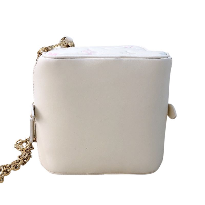 Louis Vuitton Limited Edition Square Bag - Monogram Embossed with Gold Hardware