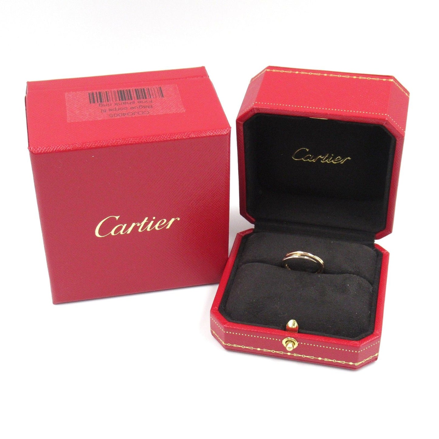 CARTIER Trinity Ring SM in K18 Yellow, White & Pink Gold