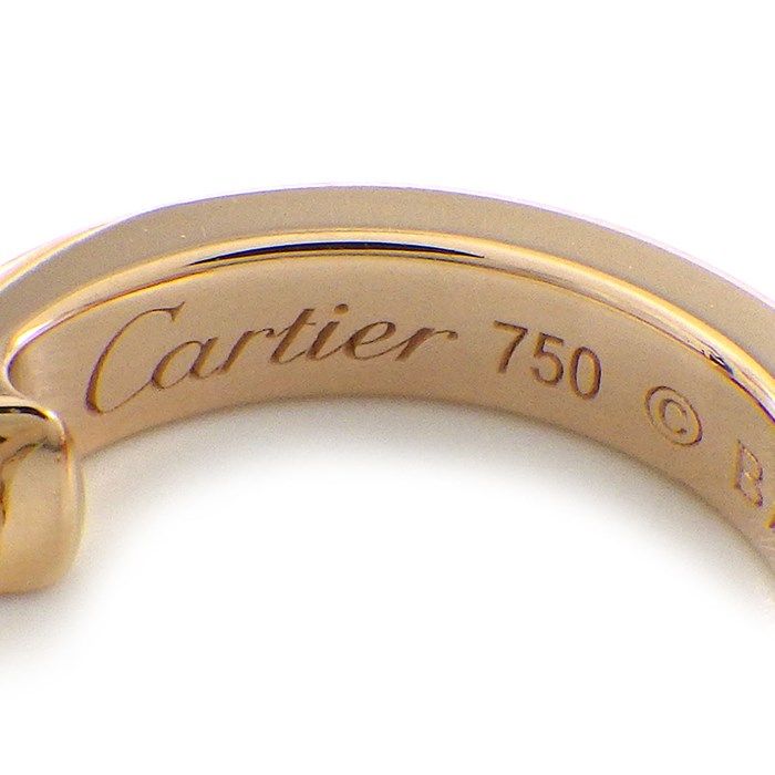 Cartier Mini Love Hoop Earrings in K18 Pink Gold - Exquisite Craftsmanship