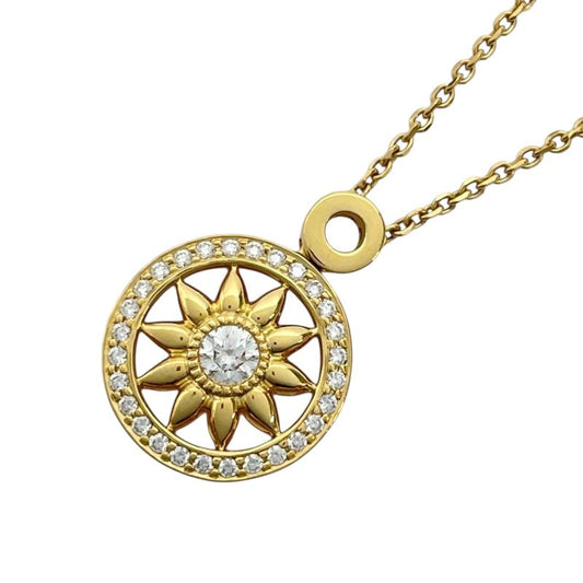 Harry Winston Winston Gate Diamond Necklace in 18K Yellow Gold