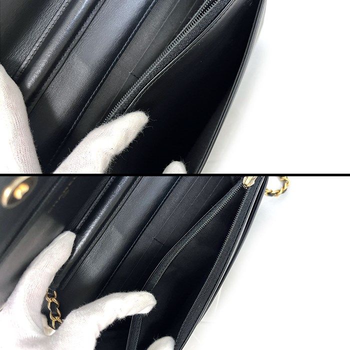 Chanel Boy Chanel Chain Wallet AP1117 - Black Caviar Skin 2017