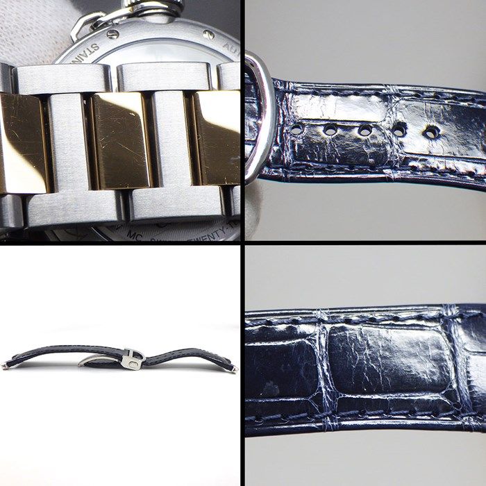 Cartier Pasha W2PA0008 Automatic Watch in K18 Pink Gold & Stainless Steel