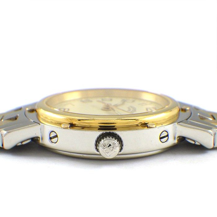 HERMES Clipper CL4.220 Quartz Watch with Ivory Dial - Exquisite Craftsmanship