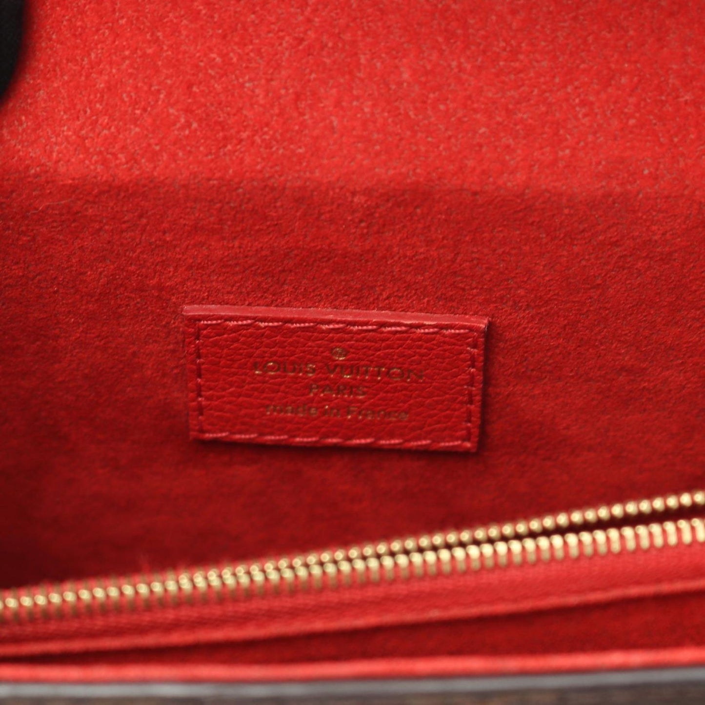 Louis Vuitton Victoire Shoulder Bag in Cherry Red Monogram Canvas