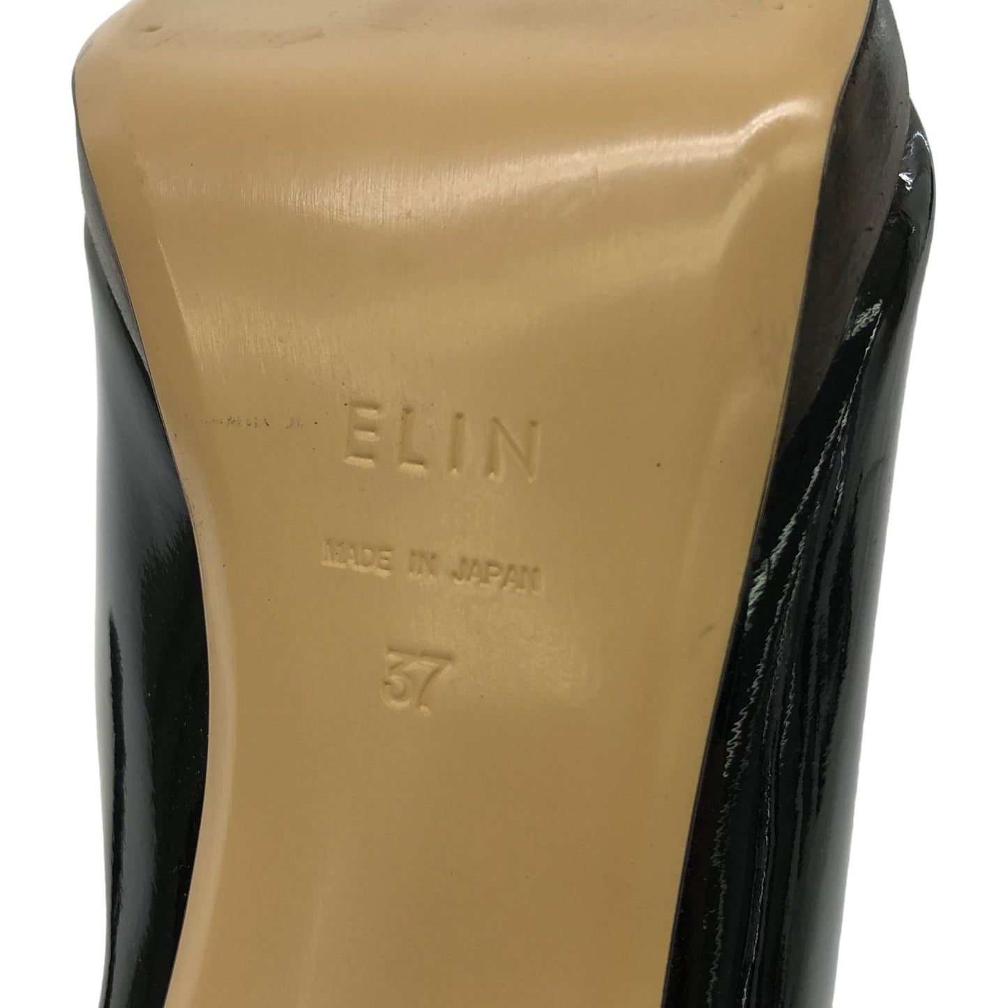 ELIN Black Patent Leather Boots - Timeless Elegance