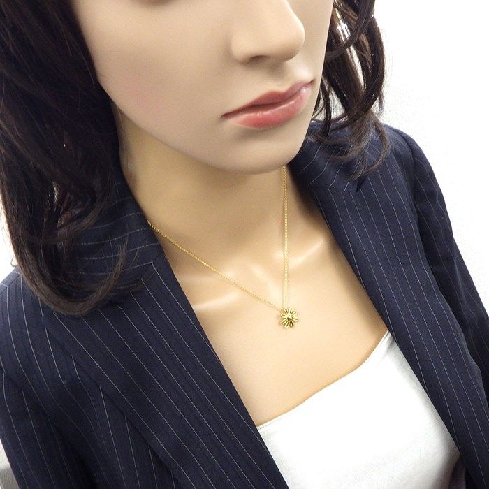 Tiffany & Co. Daisy Flower Motif Necklace in K18 Yellow Gold
