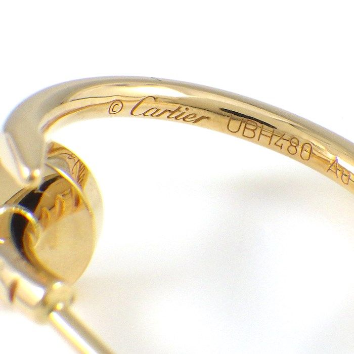 Cartier Juste un Clou Hoop Earrings in 18K Yellow Gold