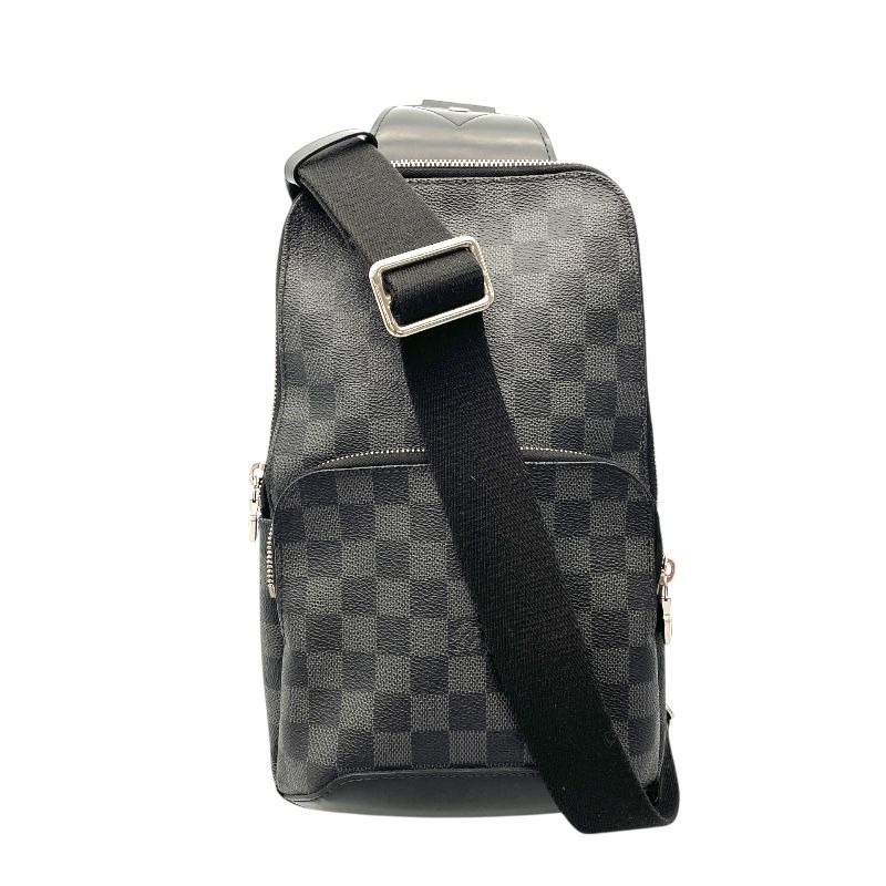 Louis Vuitton Avenue Sling Bag N41719 - Black Damier Canvas