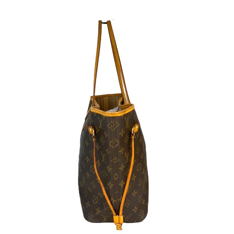 Louis Vuitton Neverfull MM Monogram Tote Bag - Brown