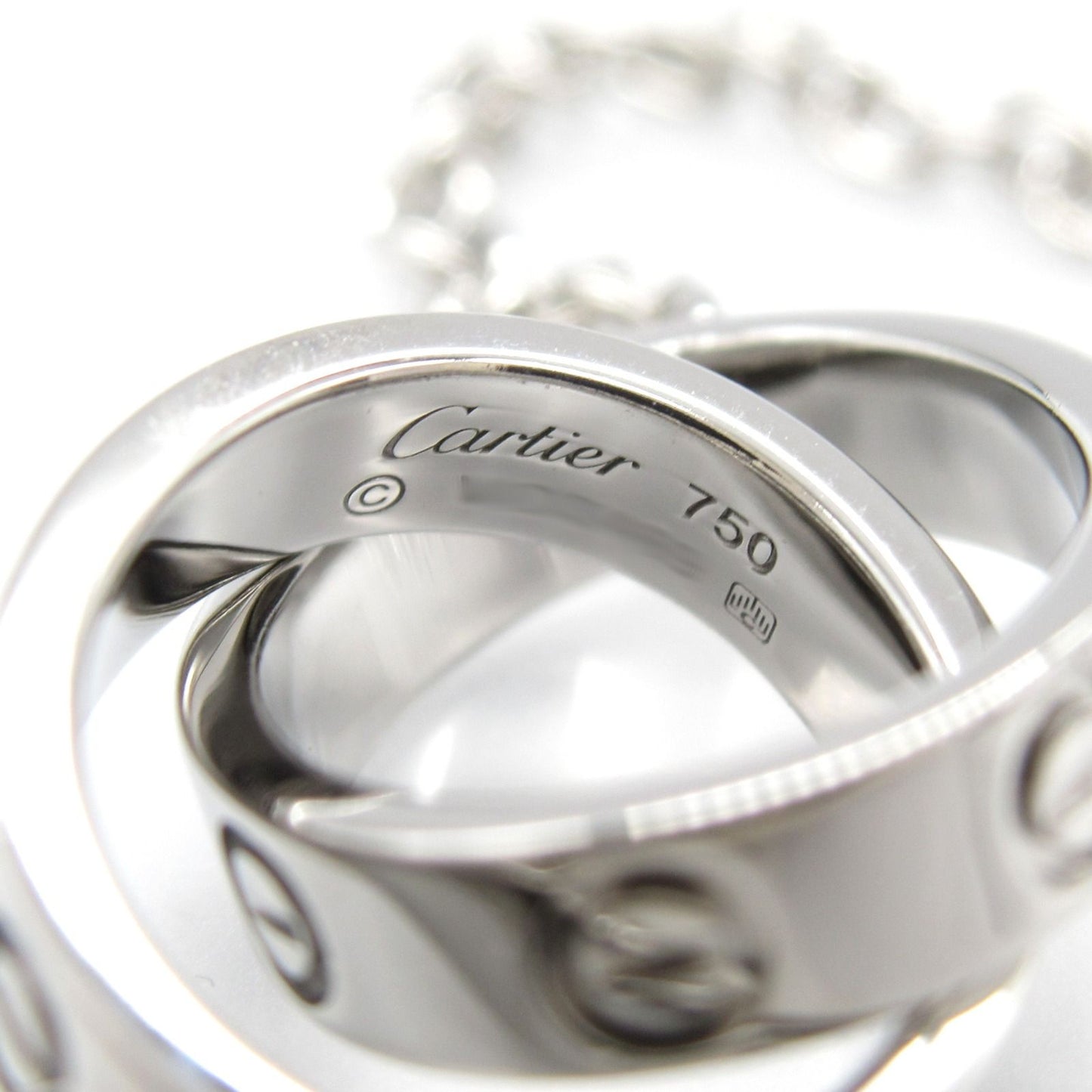 Cartier Love Necklace in 18K White Gold - Timeless Elegance