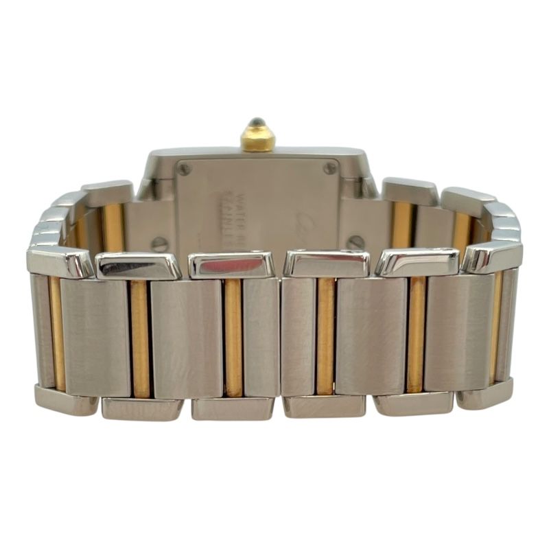 Cartier Tank Française SM W51007Q4 - Exquisite White Gold & Steel Timepiece