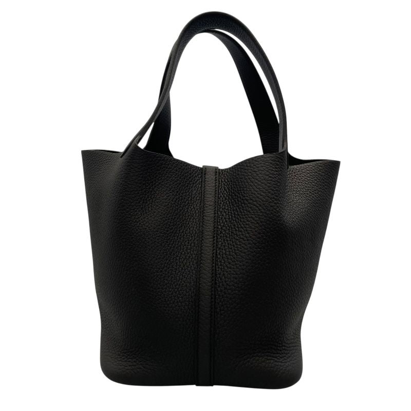 HERMES Picotin Lock MM Black with Gold Hardware - 2024 Edition