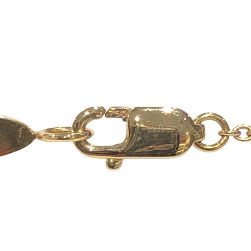 HARRY WINSTON HW Logo Necklace in 750 Yellow Gold - Exquisite Elegance