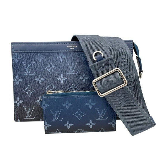 Louis Vuitton Gaston Wearable Wallet M11544 in Blue Marine Monogram