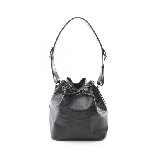 Louis Vuitton Petit Noé Noir Epi Leather Shoulder Bag