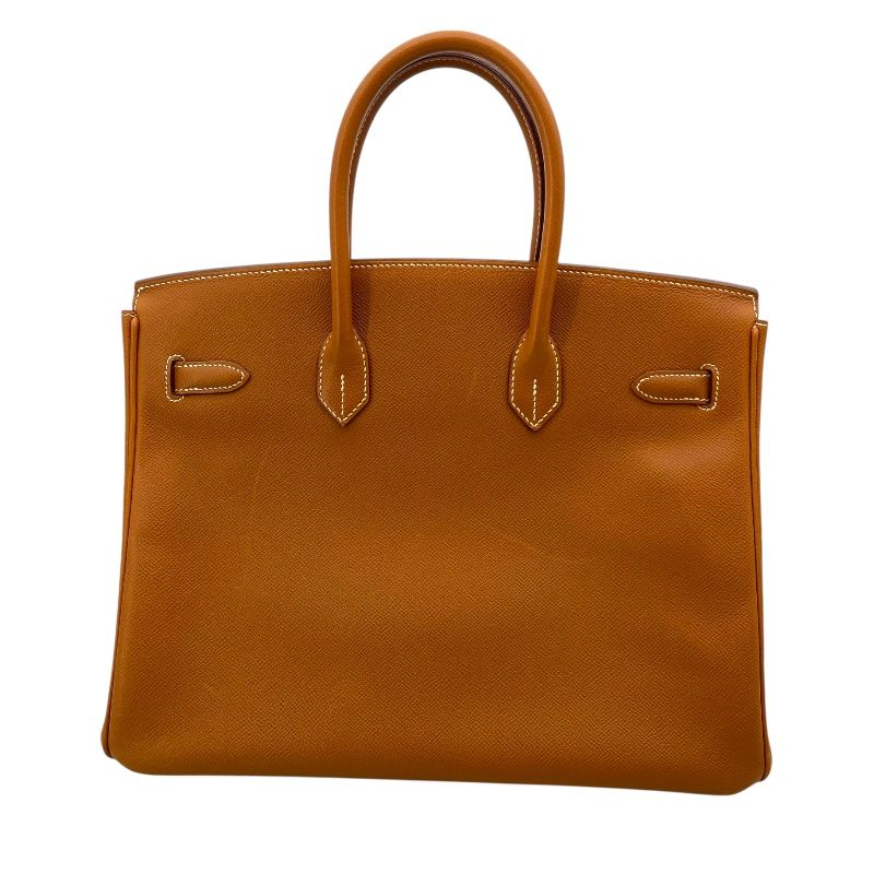 HERMES Birkin 35 Gold with Gold Hardware - Timeless Elegance